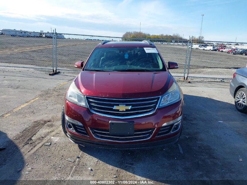 2015 Chevrolet Traverse Ltz VIN: 1GNKRJKD6FJ175867 Lot: 40802302