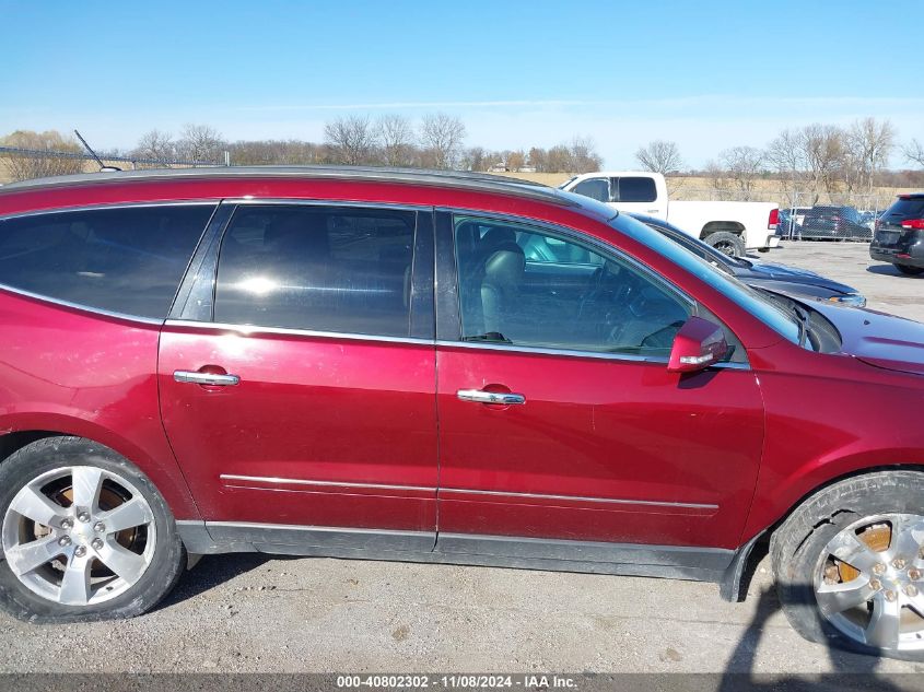 2015 Chevrolet Traverse Ltz VIN: 1GNKRJKD6FJ175867 Lot: 40802302