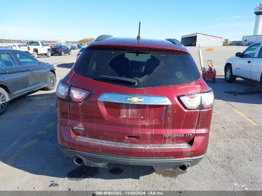 2015 Chevrolet Traverse Ltz VIN: 1GNKRJKD6FJ175867 Lot: 40802302