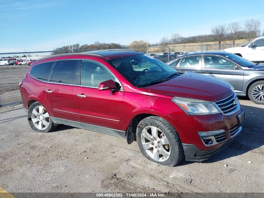 2015 Chevrolet Traverse Ltz VIN: 1GNKRJKD6FJ175867 Lot: 40802302