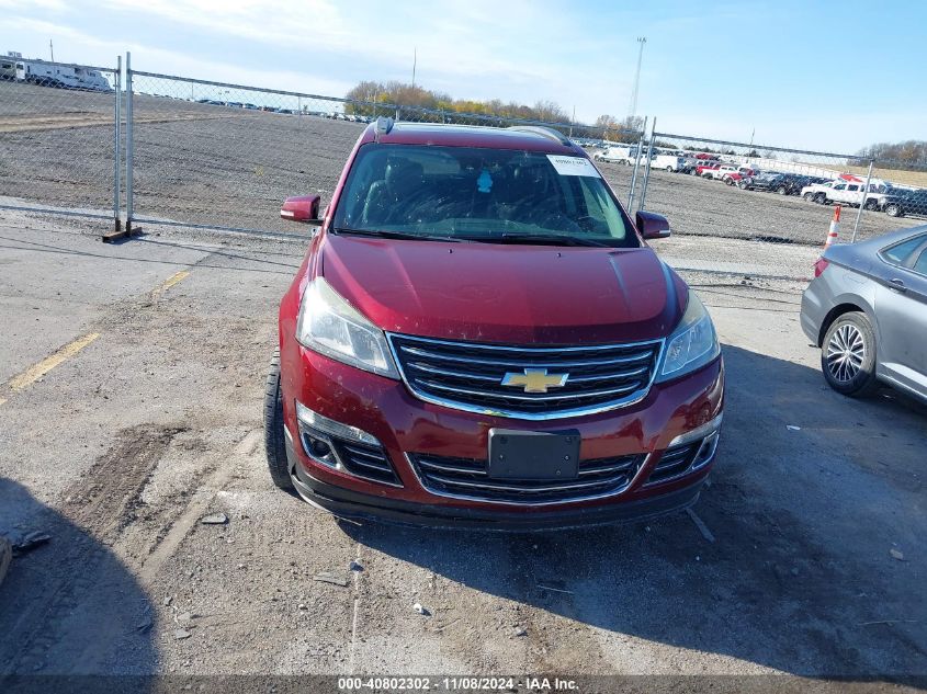 2015 Chevrolet Traverse Ltz VIN: 1GNKRJKD6FJ175867 Lot: 40802302