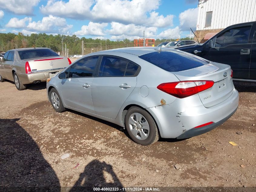 2015 Kia Forte Lx VIN: KNAFK4A6XF5420338 Lot: 40802323