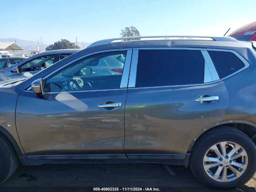 2015 Nissan Rogue Sv VIN: 5N1AT2MT4FC766764 Lot: 40802325