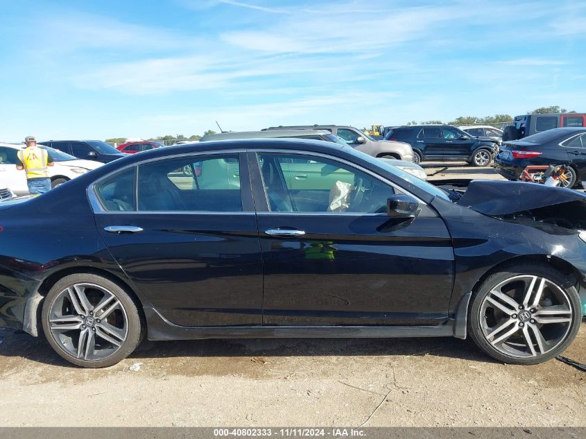 2017 Honda Accord Sport Se VIN: 1HGCR2F14HA021651 Lot: 40802333