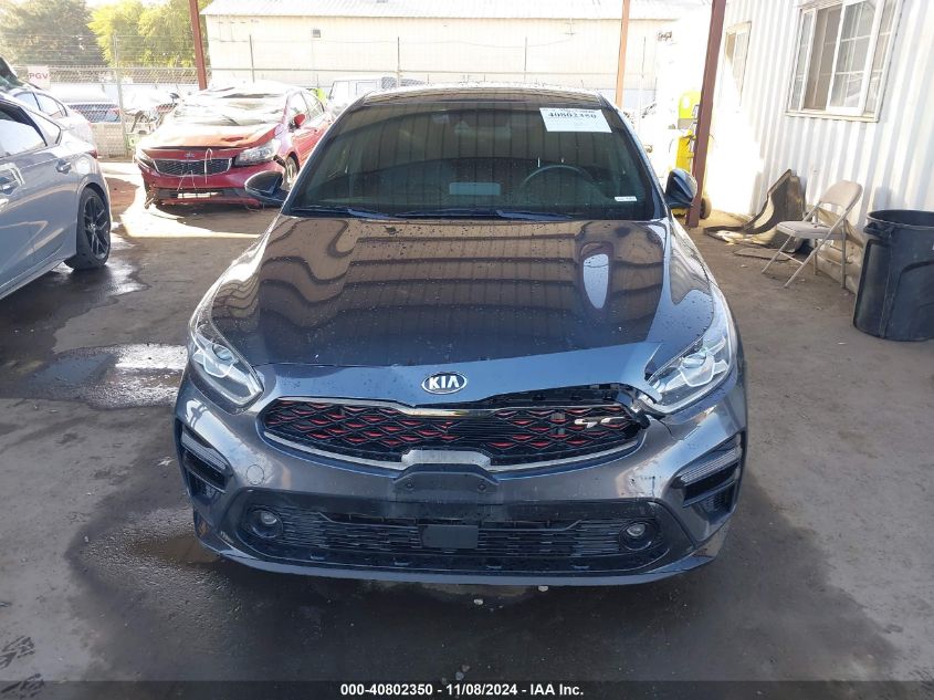 2021 Kia Forte Gt VIN: 3KPF44AC7ME411617 Lot: 40802350