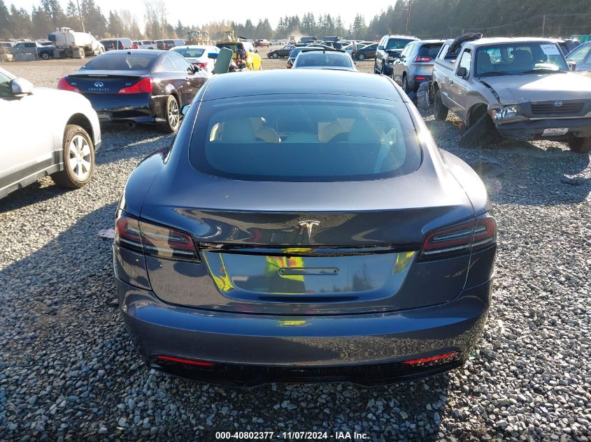 2022 Tesla Model S Dual Motor All-Wheel Drive VIN: 5YJSA1E5XNF475373 Lot: 40802377