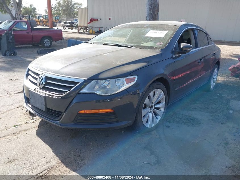 2012 Volkswagen Cc Sport VIN: WVWNP7AN8CE512388 Lot: 40802408