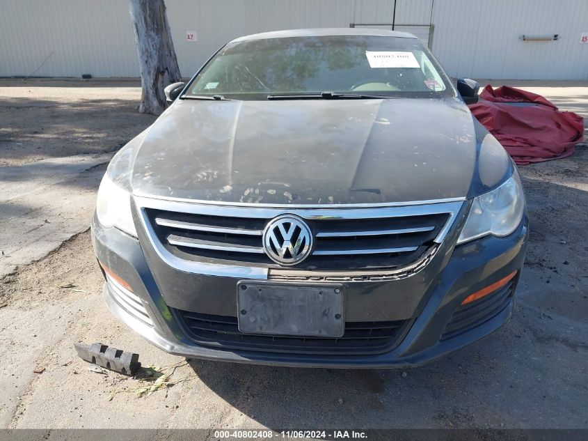 2012 Volkswagen Cc Sport VIN: WVWNP7AN8CE512388 Lot: 40802408