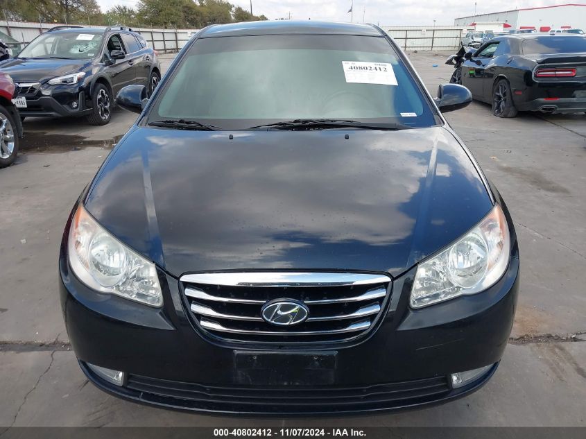 2010 Hyundai Elantra Blue VIN: KMHDU4AD0AU108610 Lot: 40802412