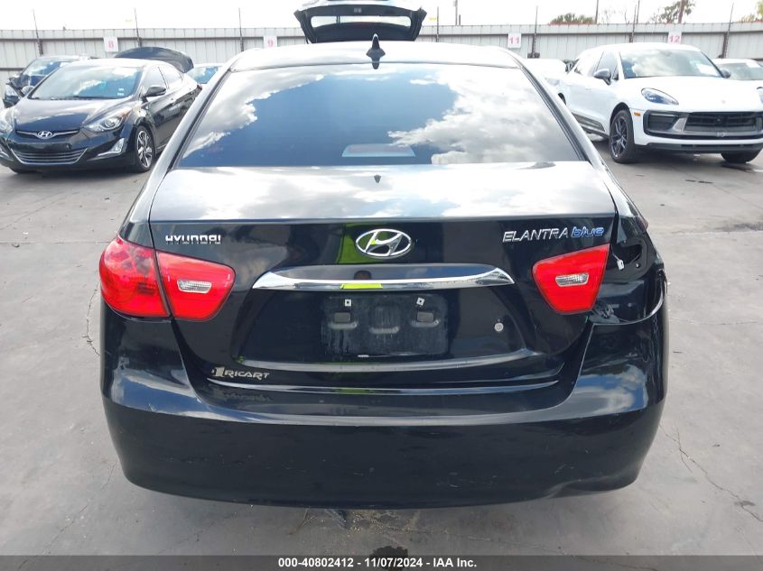 2010 Hyundai Elantra Blue VIN: KMHDU4AD0AU108610 Lot: 40802412