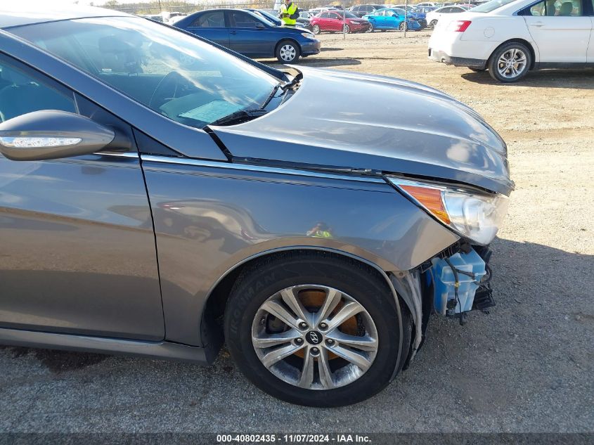 2014 Hyundai Sonata Gls VIN: 5NPEB4AC0EH926246 Lot: 40802435