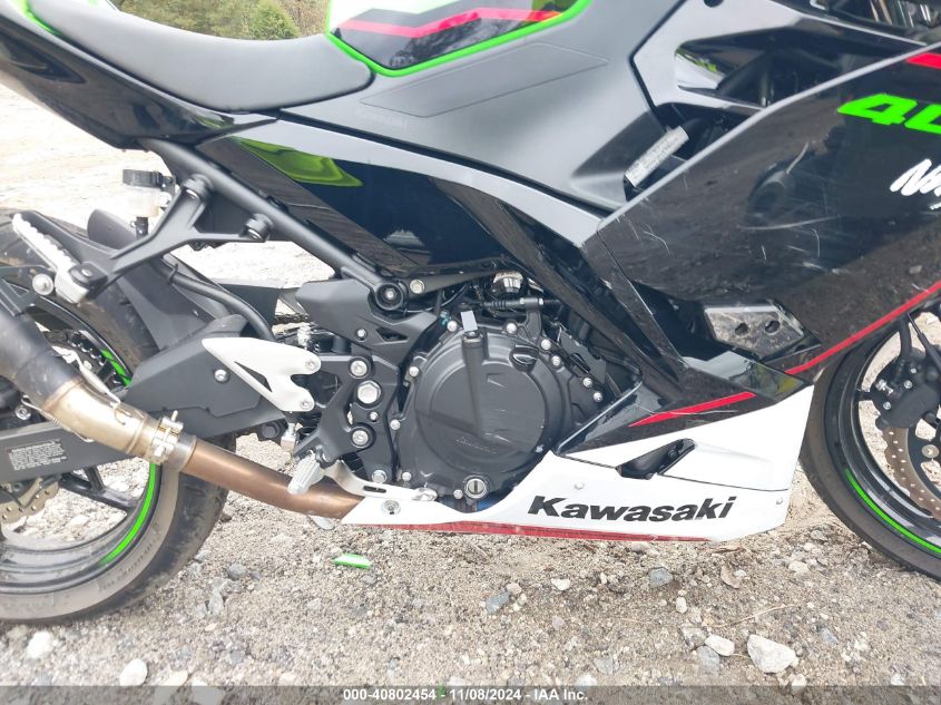 2022 Kawasaki Ex400 VIN: JKAEXKG17NDAH2141 Lot: 40802454