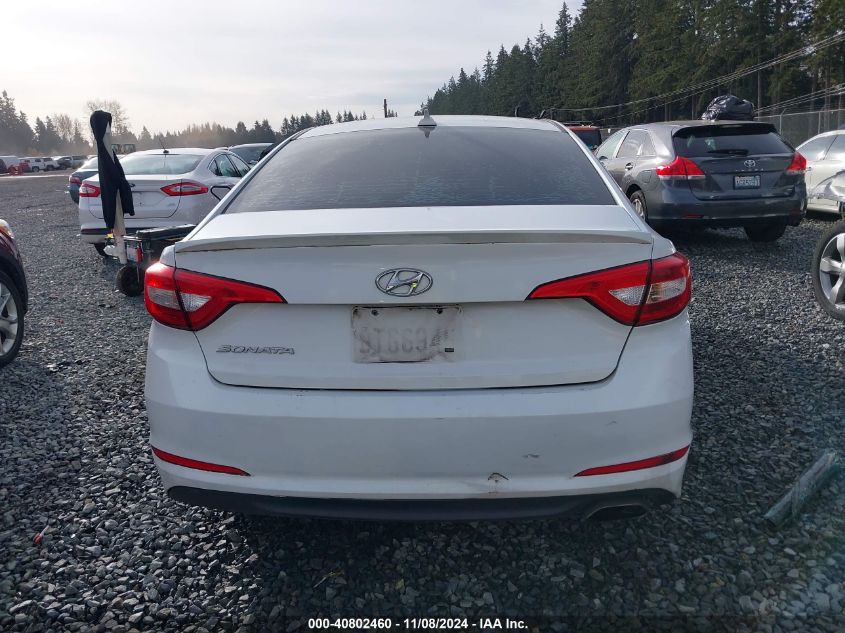 2015 HYUNDAI SONATA SE - 5NPE24AF9FH065953