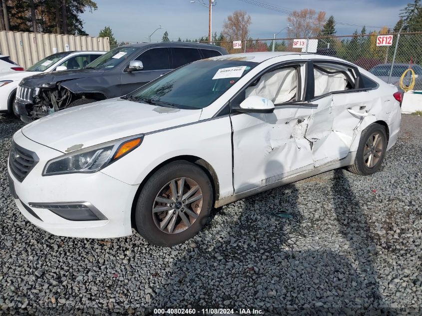 2015 Hyundai Sonata Se VIN: 5NPE24AF9FH065953 Lot: 40802460