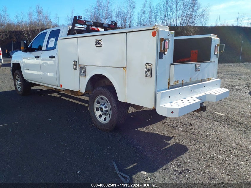 Vin: 1gc2kueg9jz278991, lot: 41292016, chevrolet silverado 2500hd wt 20183