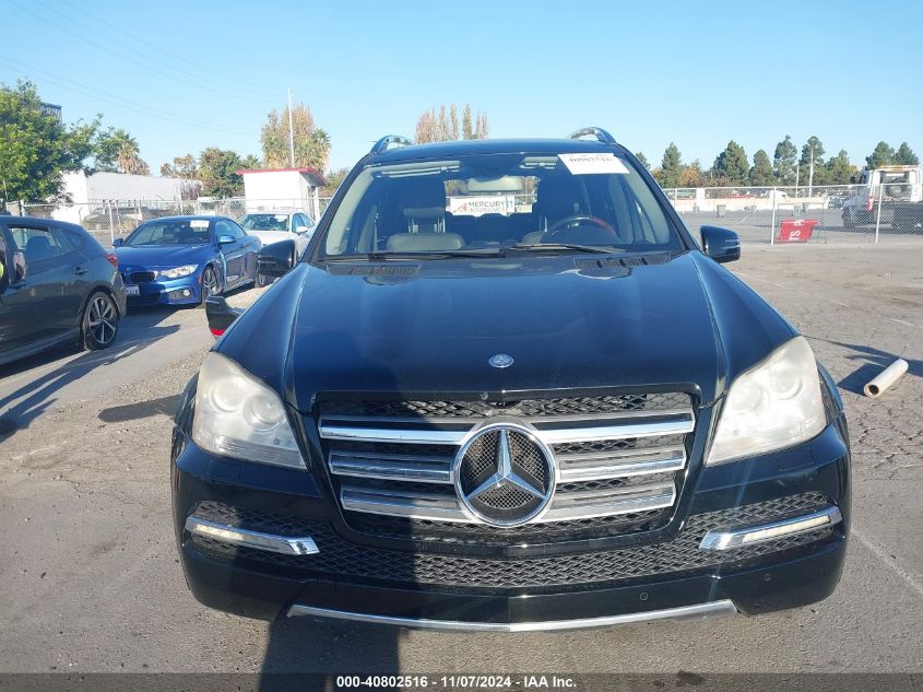 2012 Mercedes-Benz Gl 550 4Matic VIN: 4JGBF8GE0CA783578 Lot: 40802516