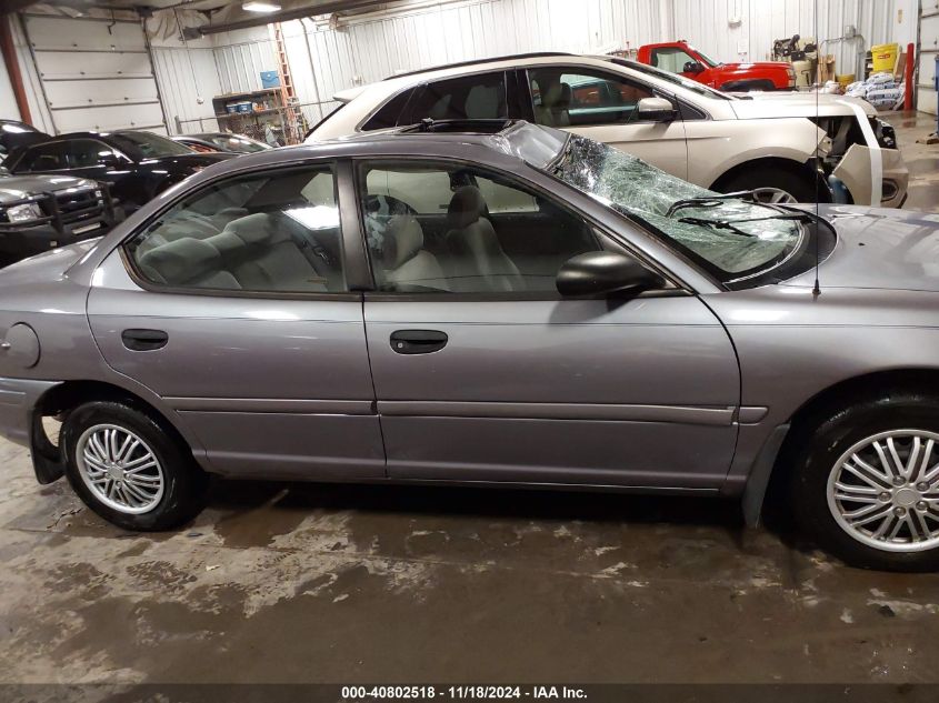 1997 Dodge Neon Highline VIN: 3B3ES47C9VT502895 Lot: 40802518