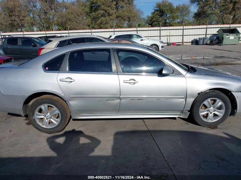 2015 Chevrolet Impala Limited Ls VIN: 2G1WA5E39F1158477 Lot: 40802521