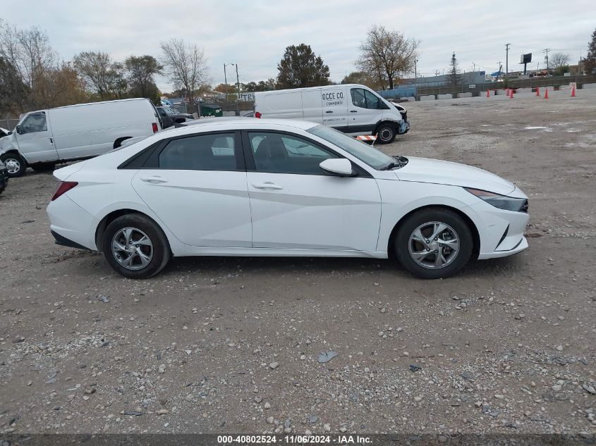 VIN: 5NPLL4AG2NH060816 2022 HYUNDAI ELANTRA SE