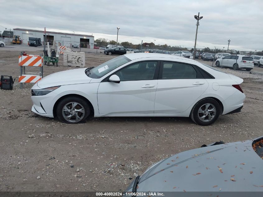 VIN: 5NPLL4AG2NH060816 2022 HYUNDAI ELANTRA SE