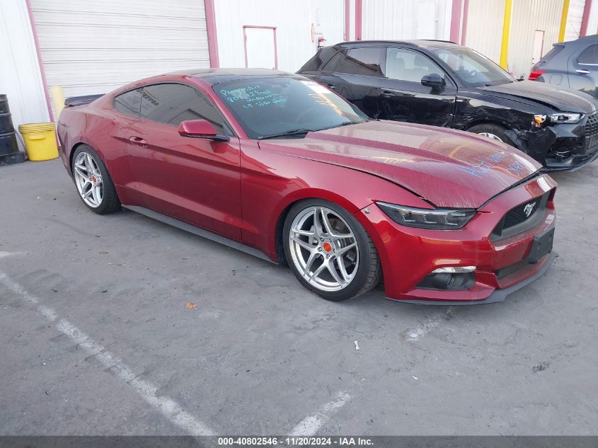 VIN 1FA6P8TH6F5376743 2015 Ford Mustang, Ecoboost no.1