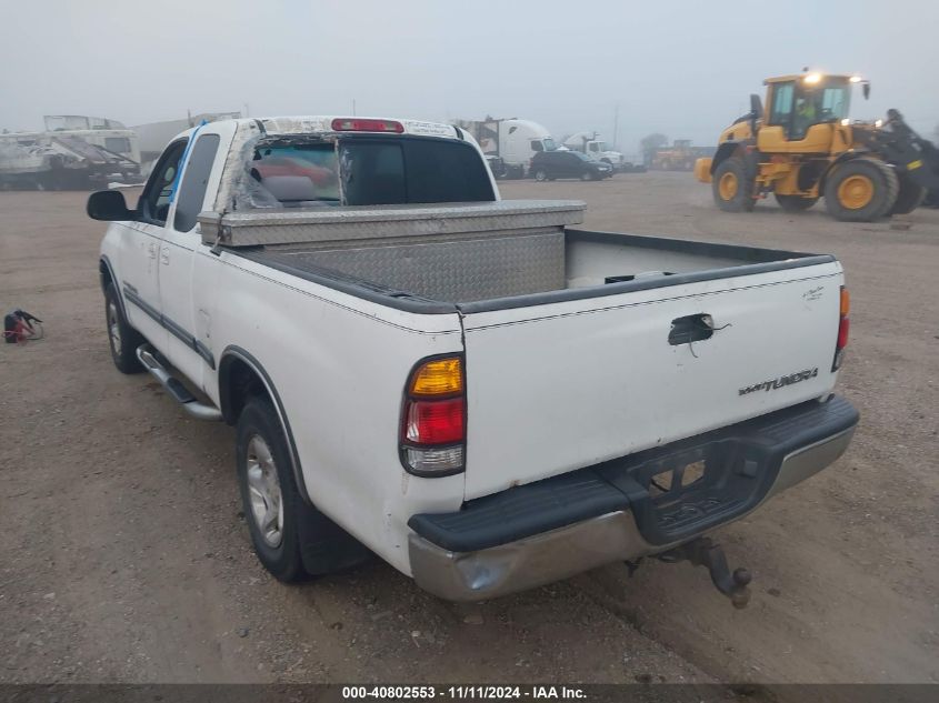 2001 Toyota Tundra Sr5 VIN: 5TBRN34111S207453 Lot: 40802553