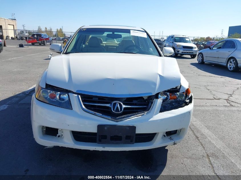 2005 Acura Tsx VIN: JH4CL96895C002601 Lot: 40802554