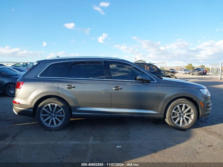 2019 Audi Q7 45 Premium VIN: WA1LHAF73KD022807 Lot: 40802555