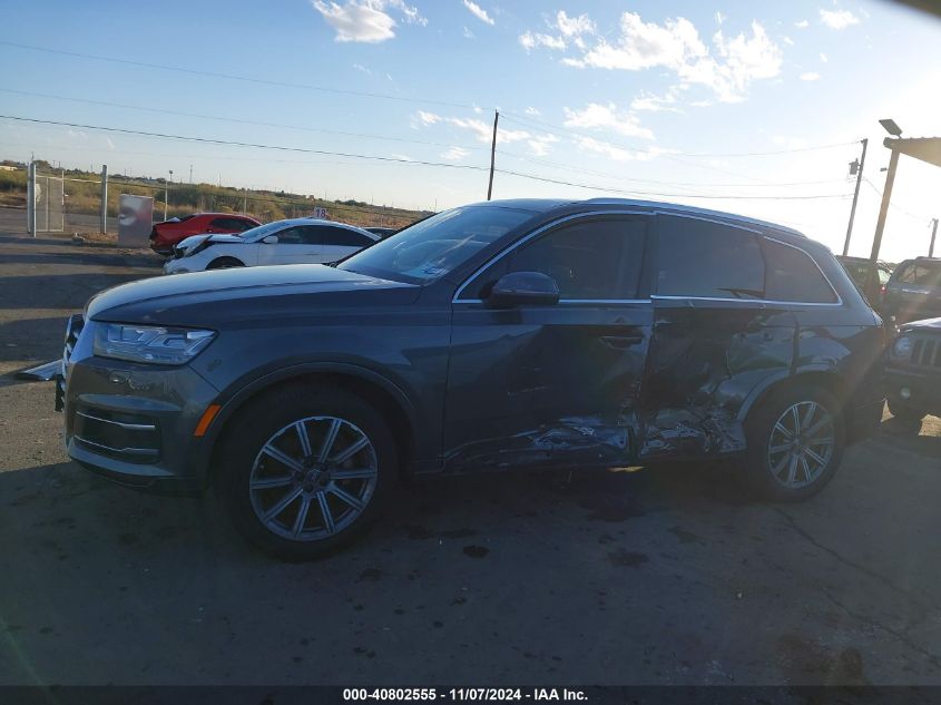 2019 Audi Q7 45 Premium VIN: WA1LHAF73KD022807 Lot: 40802555