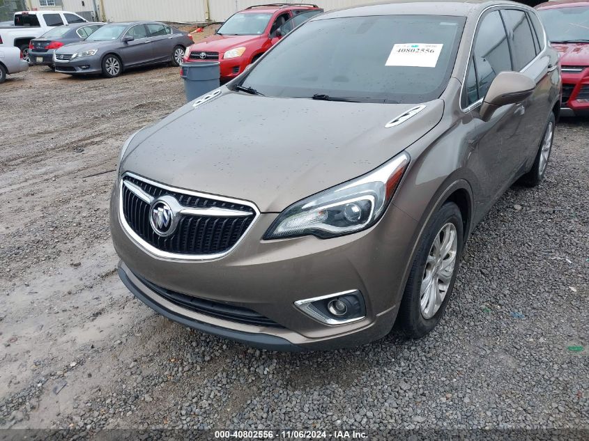 2019 Buick Envision Fwd Preferred VIN: LRBFXBSA6KD013658 Lot: 40802556