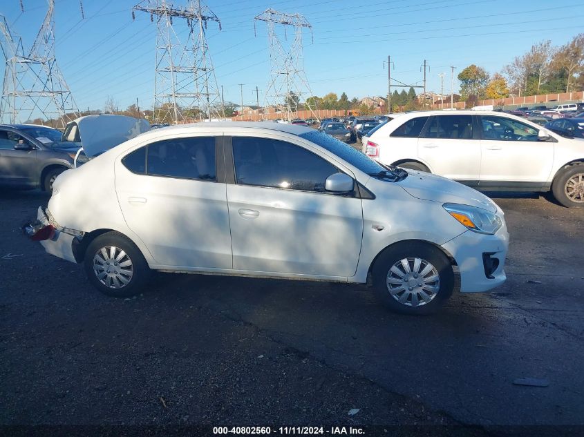 2017 Mitsubishi Mirage G4 Es VIN: ML32F3FJ4HHF14669 Lot: 40802560