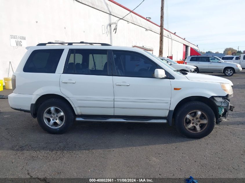 2008 Honda Pilot Ex-L VIN: 5FNYF18588B050004 Lot: 40802561