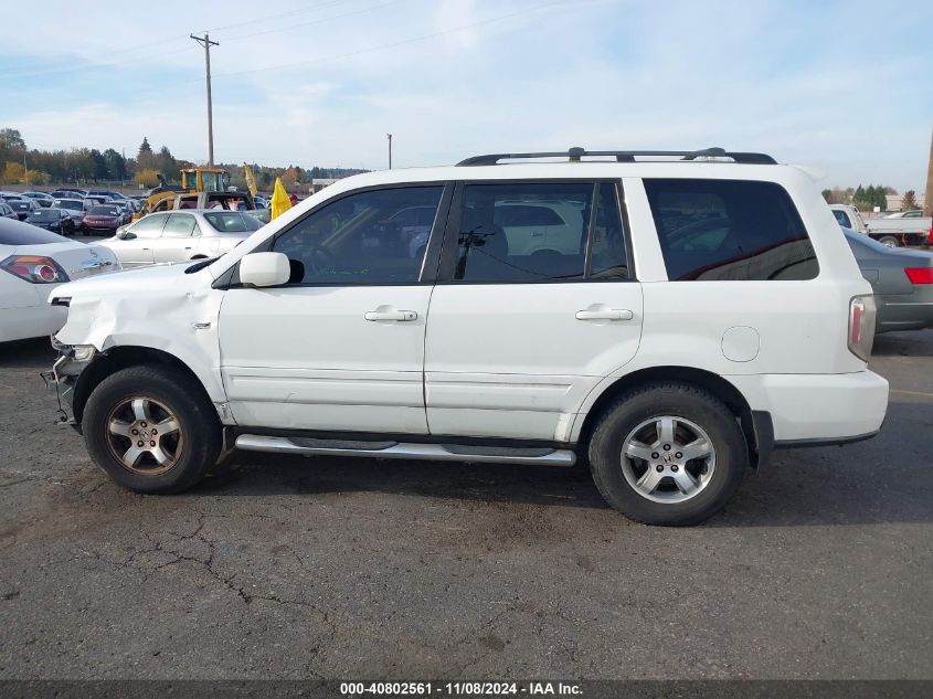 2008 Honda Pilot Ex-L VIN: 5FNYF18588B050004 Lot: 40802561