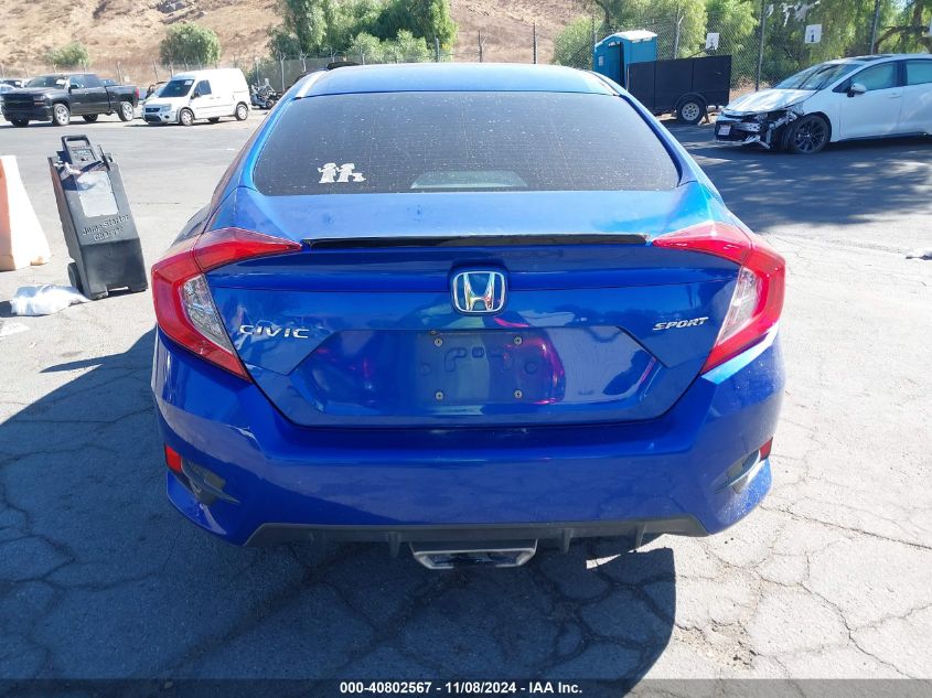 2020 Honda Civic Sport VIN: 19XFC2F88LE202929 Lot: 40802567