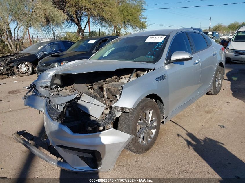 2019 Kia Optima Lx VIN: 5XXGT4L3XKG334945 Lot: 40802575