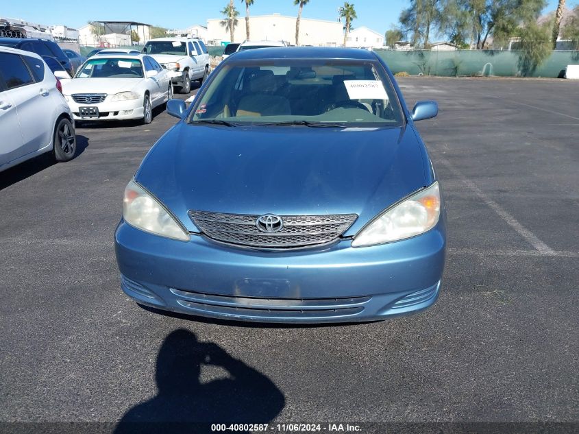 2003 Toyota Camry Le V6 VIN: 4T1BF32K53U546499 Lot: 40802587