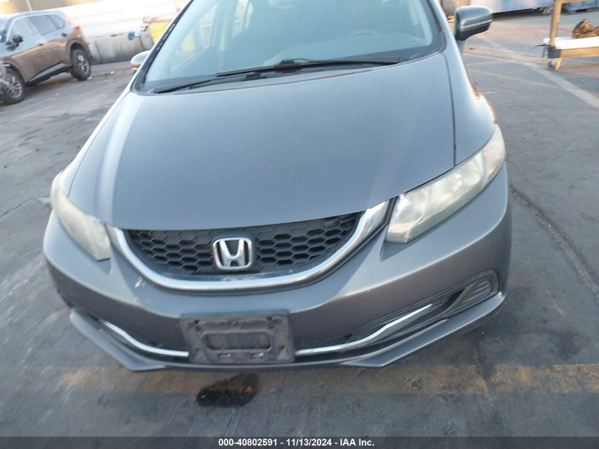 2014 Honda Civic Lx VIN: 19XFB2F58EE248935 Lot: 40802591