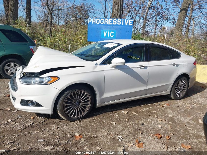 2015 Ford Fusion Titanium VIN: 3FA6P0D97FR159076 Lot: 40802597