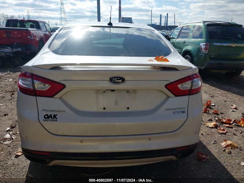 2015 Ford Fusion Titanium VIN: 3FA6P0D97FR159076 Lot: 40802597