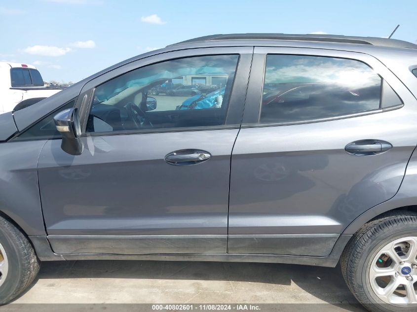 2020 Ford Ecosport Se VIN: MAJ3S2GEXLC375598 Lot: 40802601