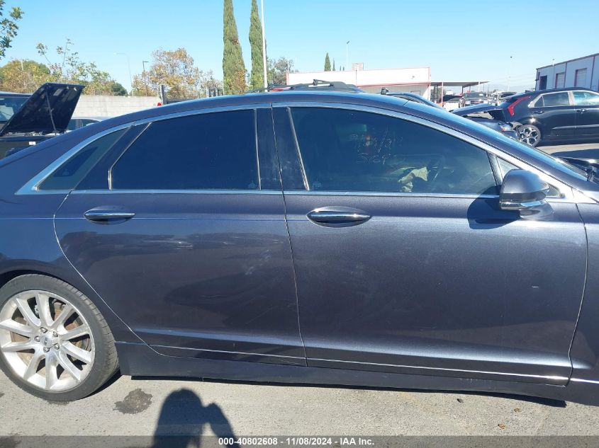 2014 Lincoln Mkz VIN: 3LN6L2J94ER834656 Lot: 40802608