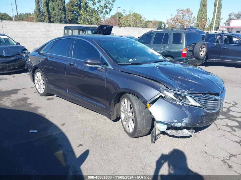 VIN 3LN6L2J94ER834656 2014 Lincoln MKZ no.1