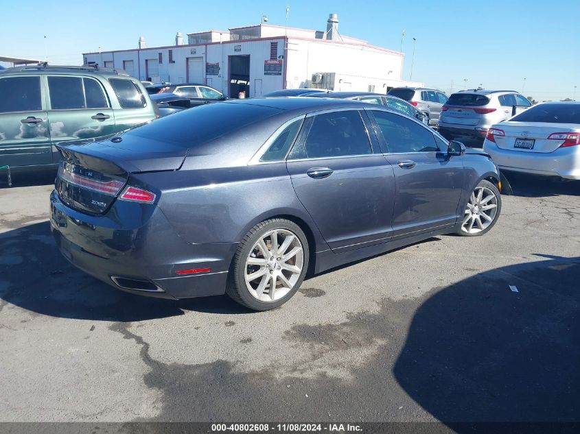 VIN 3LN6L2J94ER834656 2014 Lincoln MKZ no.4