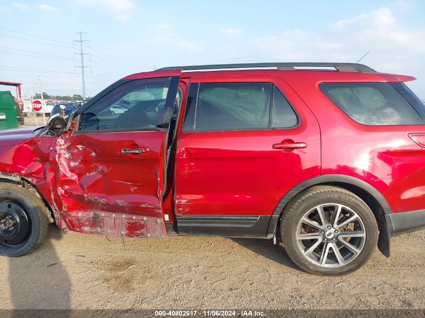 2015 Ford Explorer Xlt VIN: 1FM5K8D89FGB89645 Lot: 40802617