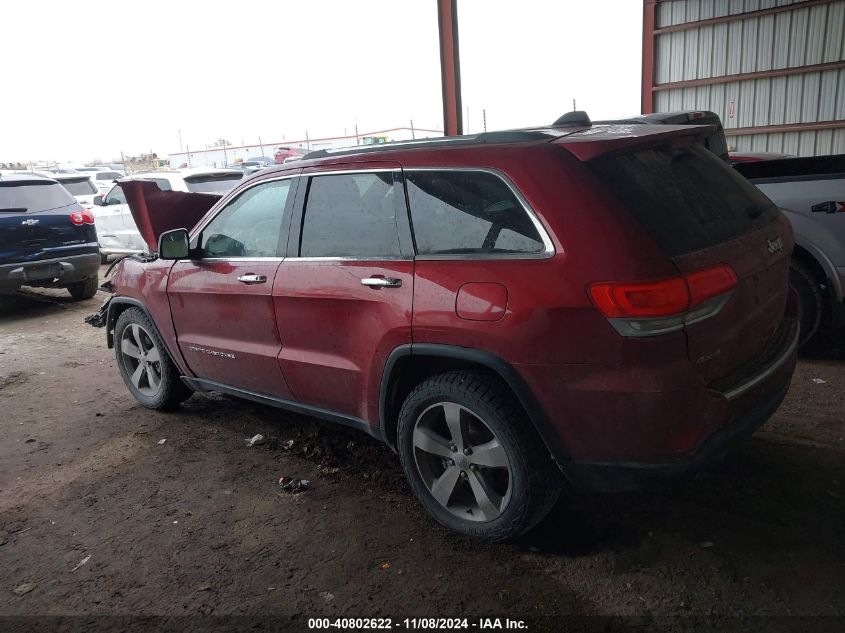 2014 Jeep Grand Cherokee Limited VIN: 1C4RJFBG5EC112851 Lot: 40802622