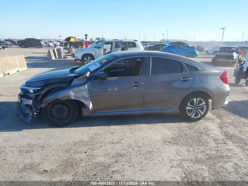 2018 Honda Civic Lx VIN: 2HGFC2F53JH586515 Lot: 40802623