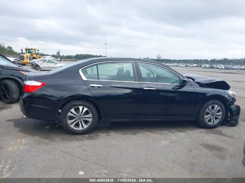 2014 Honda Accord Lx VIN: 1HGCR2F32EA259382 Lot: 40802626