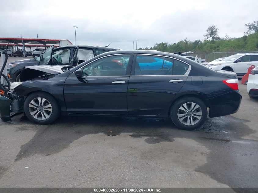 2014 Honda Accord Lx VIN: 1HGCR2F32EA259382 Lot: 40802626