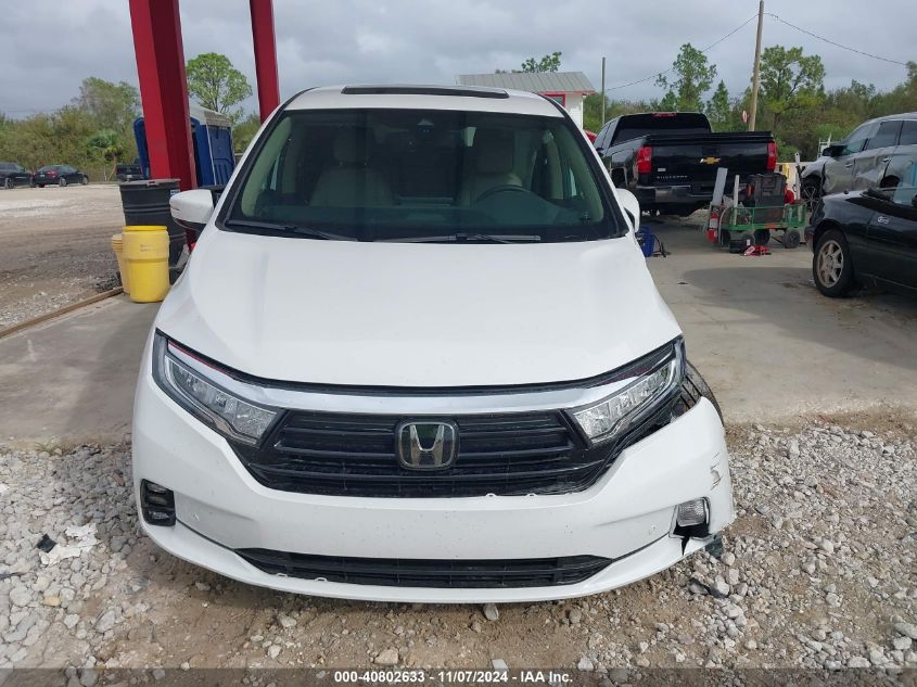 2024 Honda Odyssey Elite VIN: 5FNRL6H93RB044979 Lot: 40802633