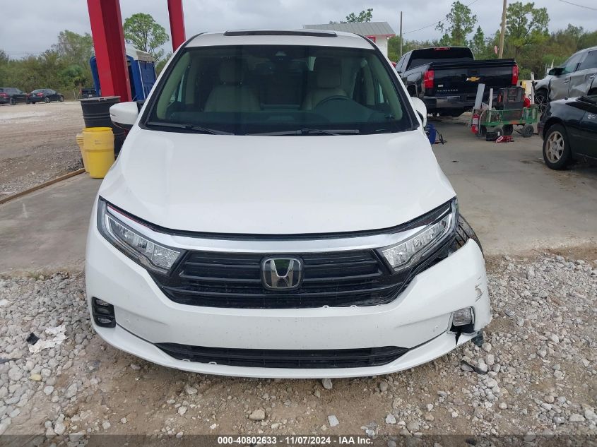 2024 Honda Odyssey Elite VIN: 5FNRL6H93RB044979 Lot: 40802633